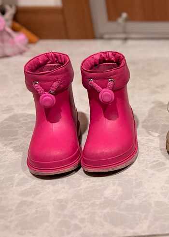 Igor Kız Çocuk Pembe Renkli Fırfırlı Bot