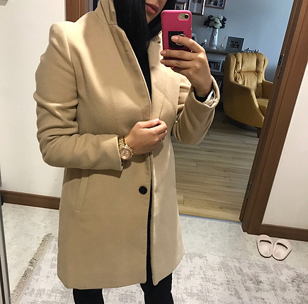 Stradivarius Çok şık kaban tam bu mevsimlik