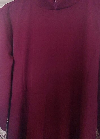 44 Beden bordo Renk Abiye
