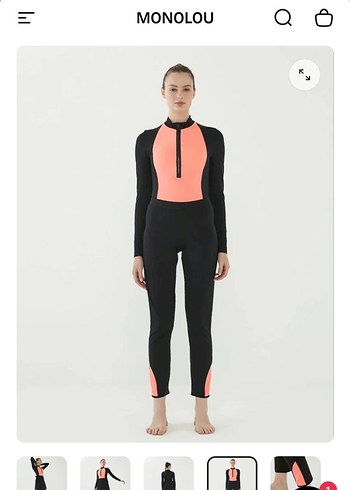 Uzun Kollu Siyah Mini Spor Mayo - Görsel 3