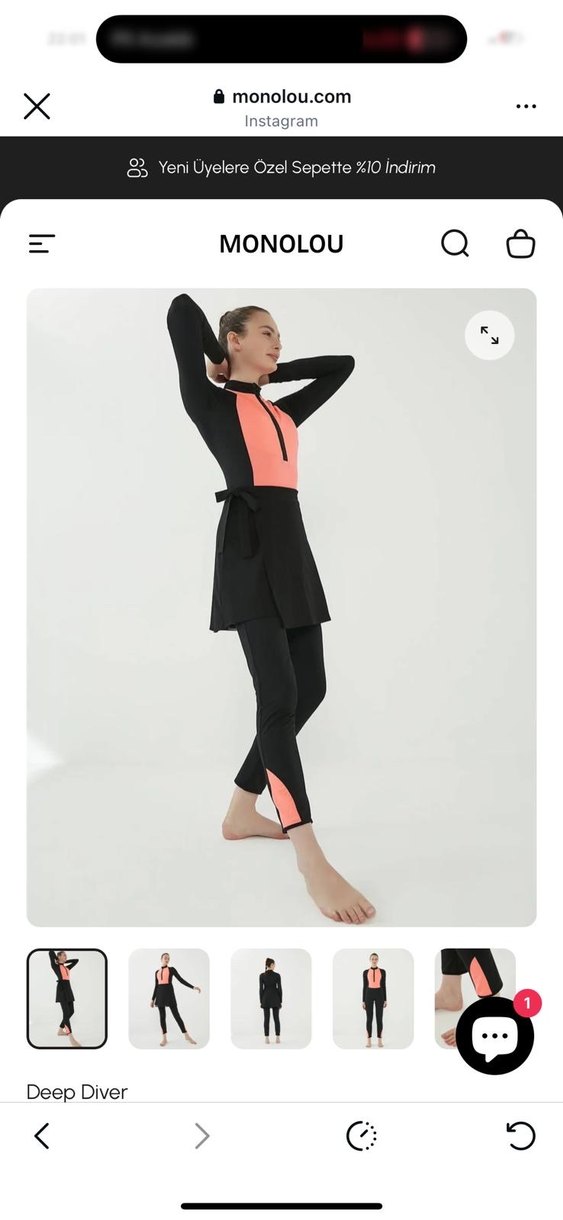 Uzun Kollu Siyah Mini Spor Mayo - Görsel 2