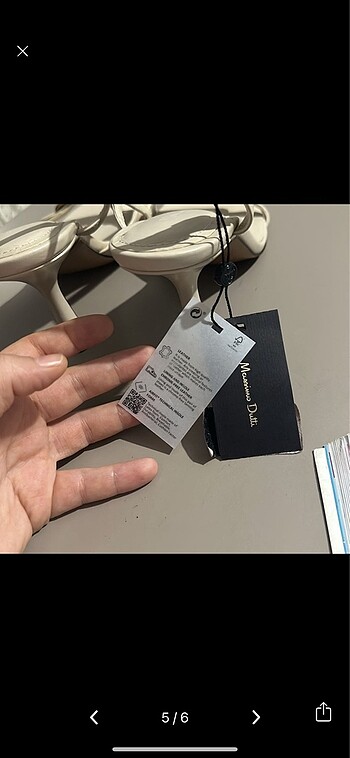 38 Beden ten rengi Renk Massimo dutti ayakkabı