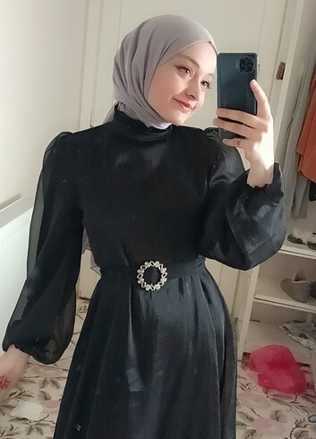s Beden siyah Renk Abiye elbise