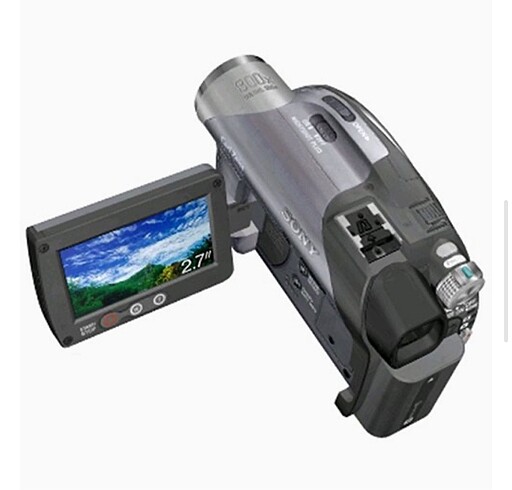SONY HANDYCAM DCR-DVD304E EL KAMERASI CARL ZEISS
