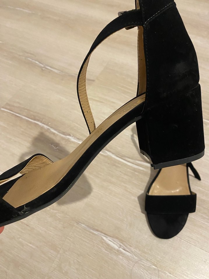 Klasik Siyah Tokalı Topuklu Kadın Ayakkabı - Görsel 2