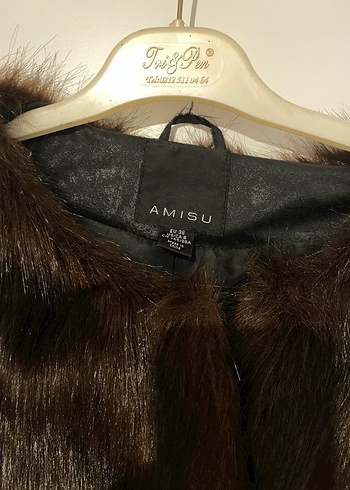 amisu marka cropped suni kürk - Görsel 5