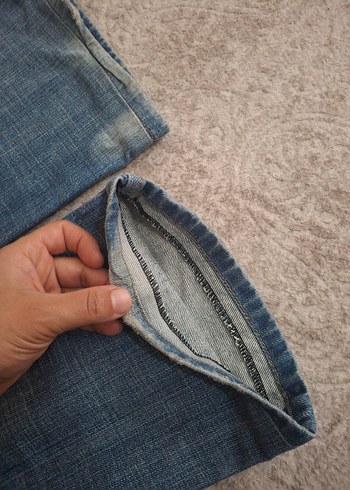 27 Beden mavi Renk Tommy Hilfiger vintage pantolon