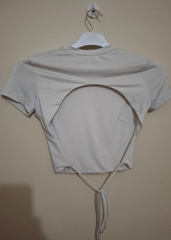 Kısa Kollu Crop Top