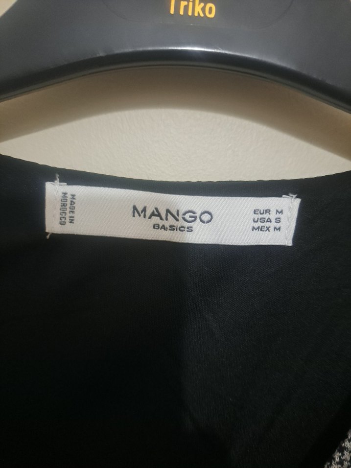 Gri V Yakalı Pilili Triko Elbise 36,38 - Görsel 3