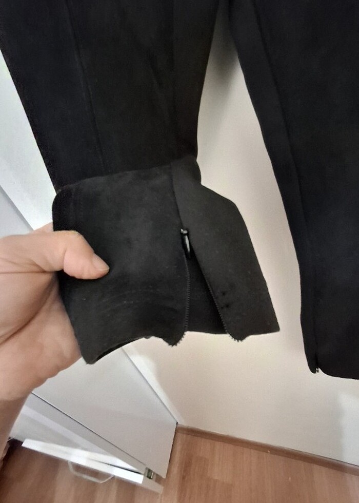 İpekyol süet tayt pantolon 36 - Görsel 2