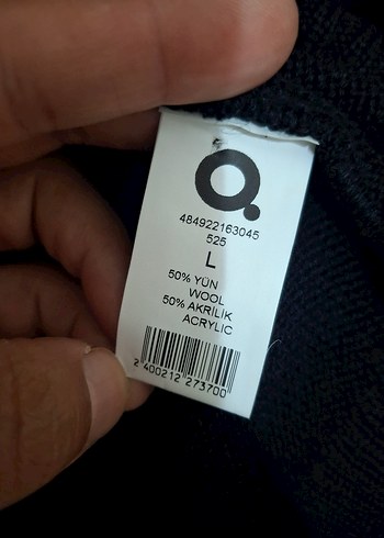 Que QUE NETWORK erkek hırka L.