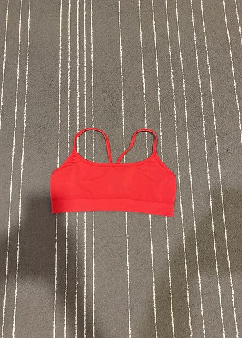 Kırmızı Mini Spor crop - Görsel 4