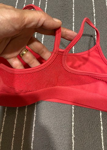 Kırmızı Mini Spor crop - Görsel 3