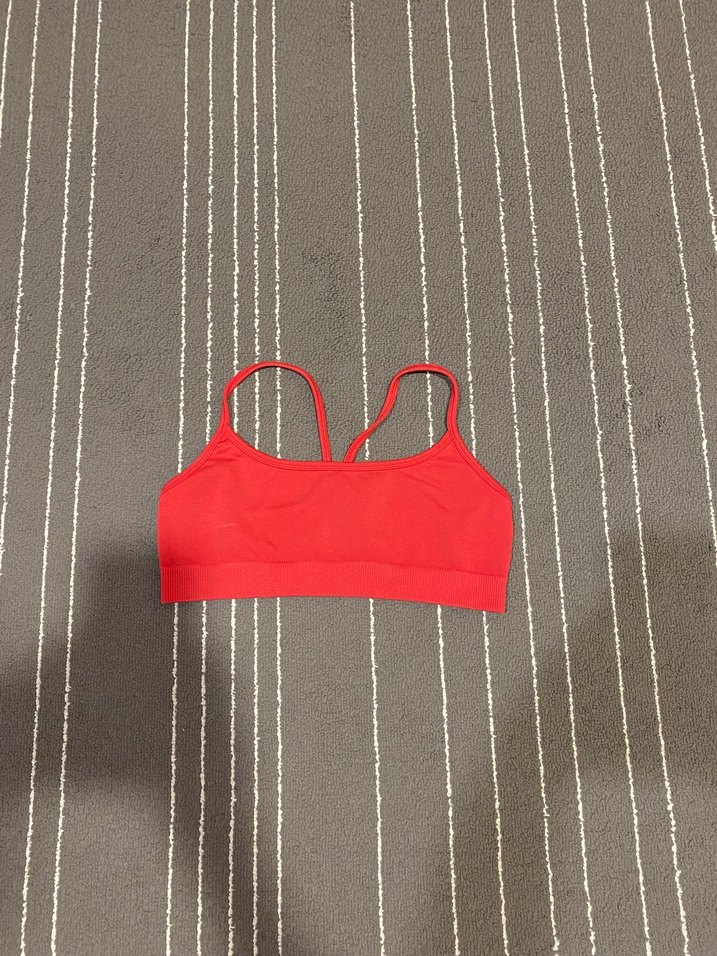 Kırmızı Mini Spor crop - Görsel 4