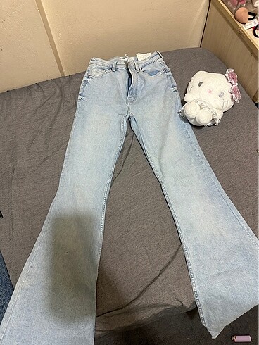 bershka ispanyolpaça kot pantolon