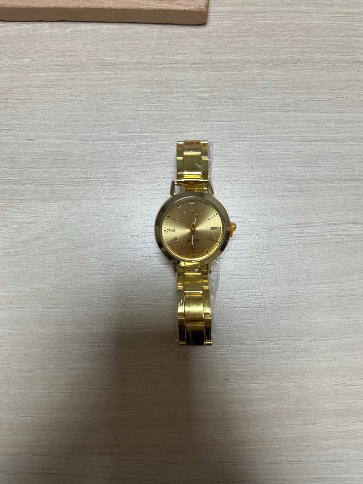 Zincir Detaylı Altın Renk Kadın Takı Seti - Görsel 3