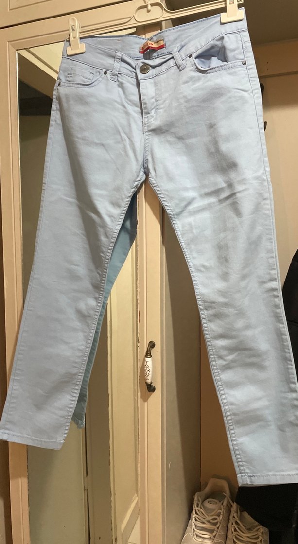 Açık mavi pantolon - Görsel 2