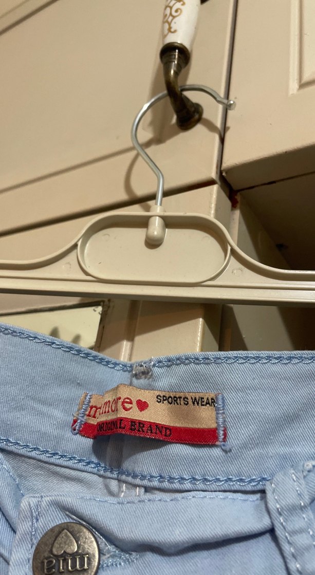 Açık mavi pantolon - Görsel 3