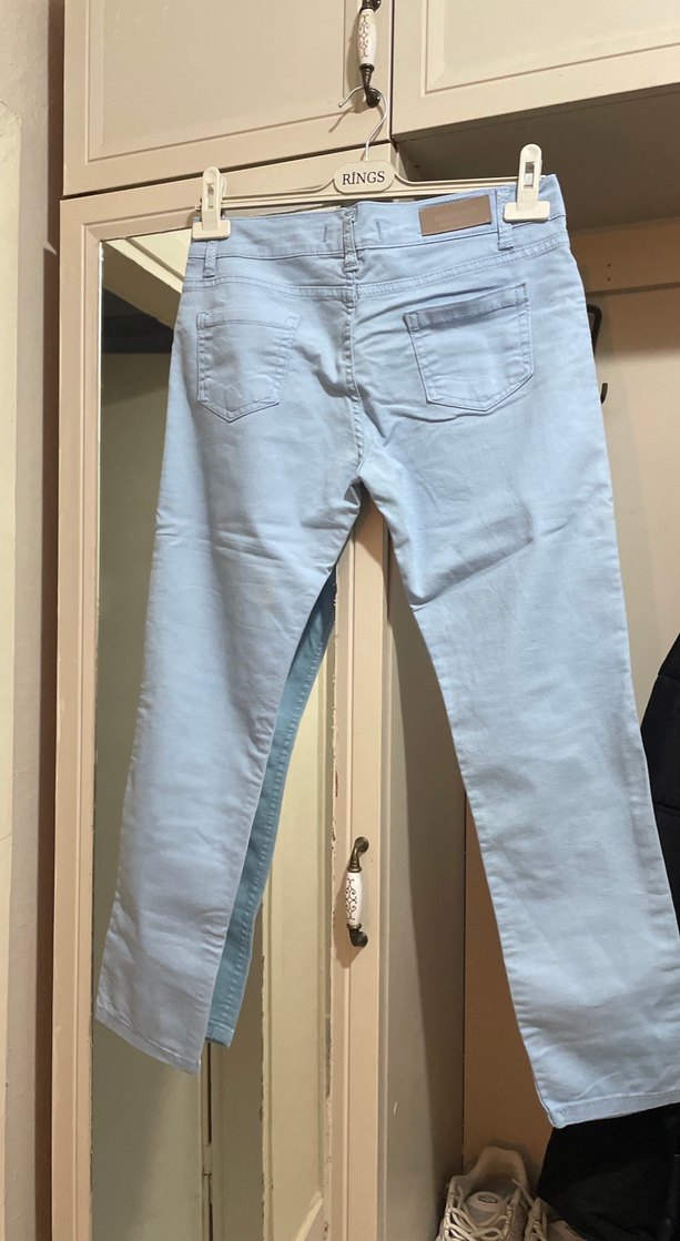 Açık mavi pantolon - Görsel 4