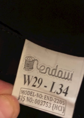 Siyah pantolon - Görsel 3