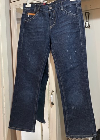 Mavi Rahat Kesim Kadın Denim Pantolon - Görsel 2