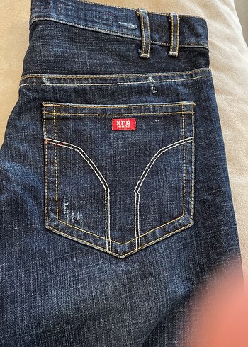 Mavi Rahat Kesim Kadın Denim Pantolon - Görsel 10