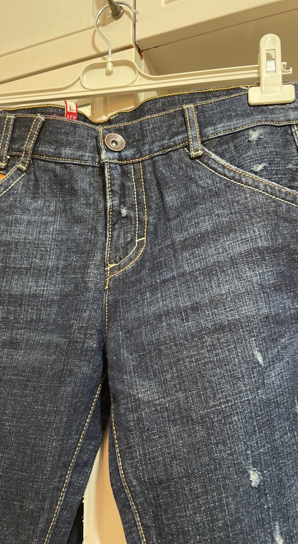 Mavi Rahat Kesim Kadın Denim Pantolon - Görsel 5