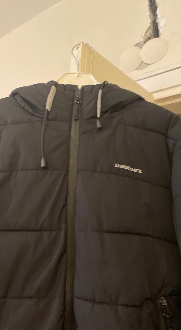 Kadın Siyah Fermuarlı Kış Montu - Görsel 4