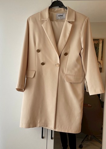 Bej rengi pantolon ceket takım - Görsel 2