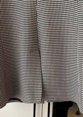 Kazayağı desenli kaban -ceket - Görsel 5