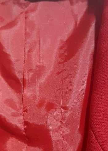 Tuğba Venn Kırmızı Kadın Blazer Ceket - Görsel 8