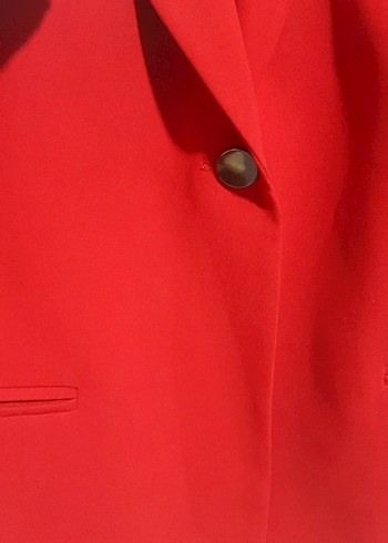 Tuğba Venn Kırmızı Kadın Blazer Ceket - Görsel 4