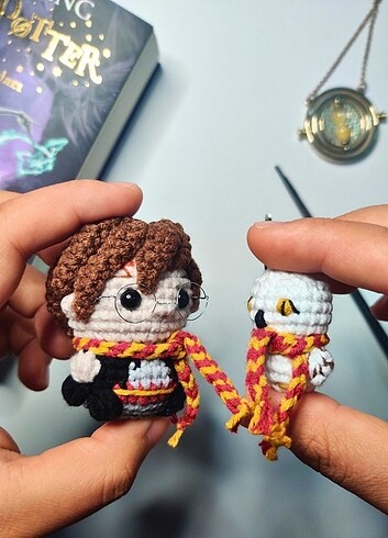 Tasarımcı HARRY VE HEDWİG ANAHTARLIK ÇANTA SÜSÜ