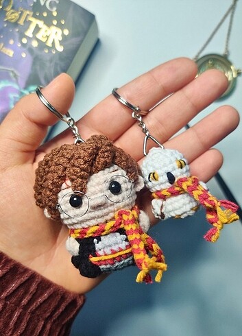 Beden HARRY VE HEDWİG ANAHTARLIK ÇANTA SÜSÜ