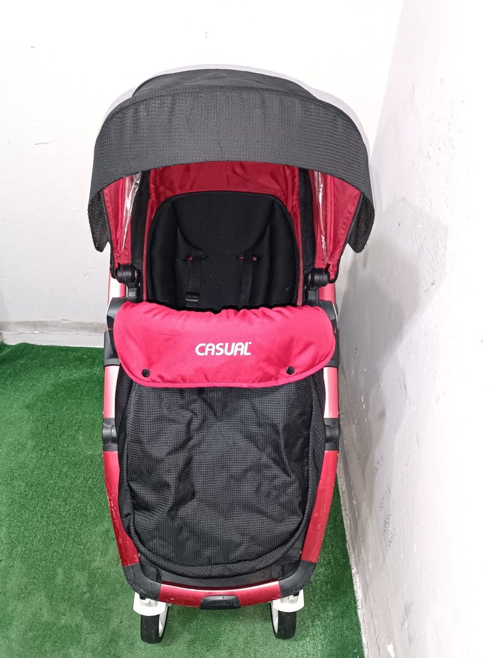 CASUAC Siyah Bebek Arabası ve Puset - Görsel 4