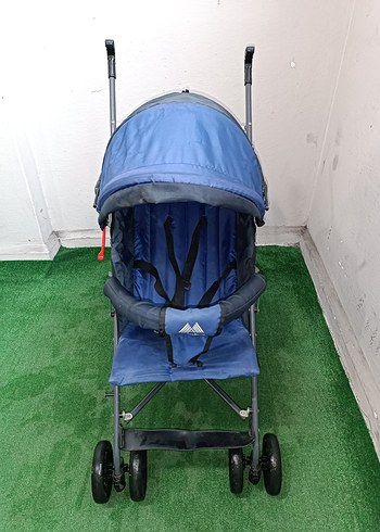 Koyu Mavi Bebek Arabası Temiz Sağlamdır Kargo Var - Görsel 3