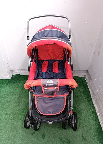 Kırmızı Bebek Arabası Temiz Sağlamdır Kargo Var - Görsel 3