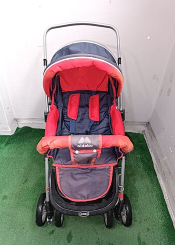 Kırmızı Bebek Arabası Temiz Sağlamdır Kargo Var - Görsel 2