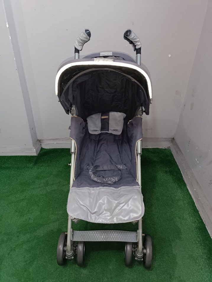 Gri Maclaren Bebek Arabası Temiz Sağlamdır Kargo Var - Görsel 3