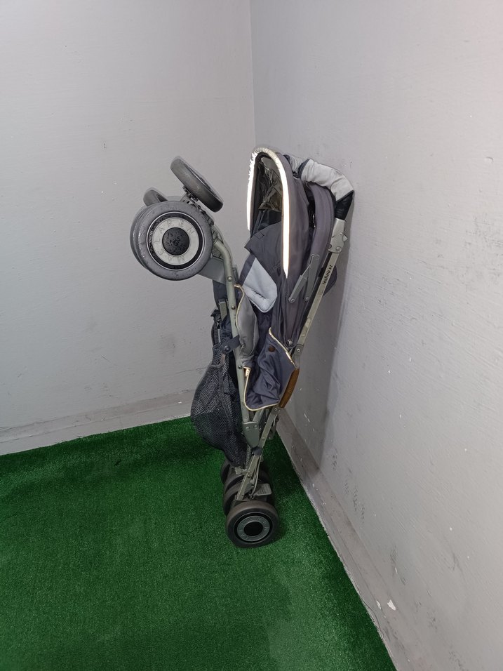 Gri Maclaren Bebek Arabası Temiz Sağlamdır Kargo Var - Görsel 5