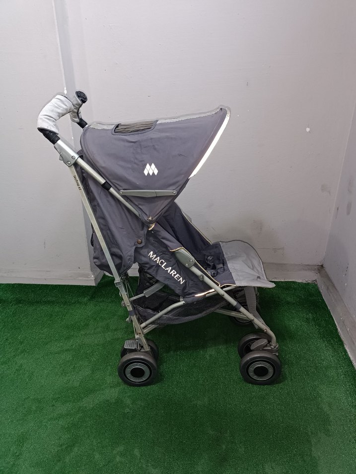 Gri Maclaren Bebek Arabası Temiz Sağlamdır Kargo Var - Görsel 4