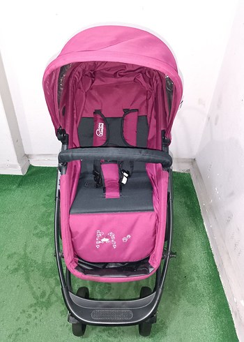 Pembe Bebek Arabası ve Oto Koltuğu Temiz Sağlamdır Kargo Var - Görsel 2