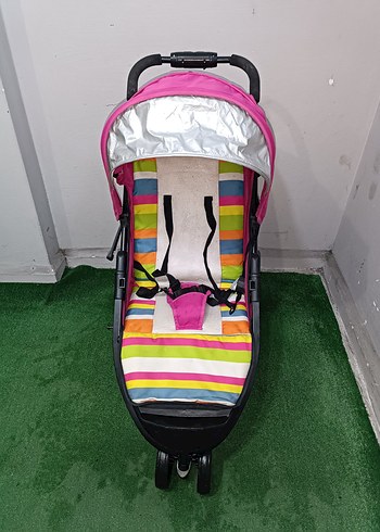 Pierre Cardin Pembe Bebek Arabası - Görsel 2