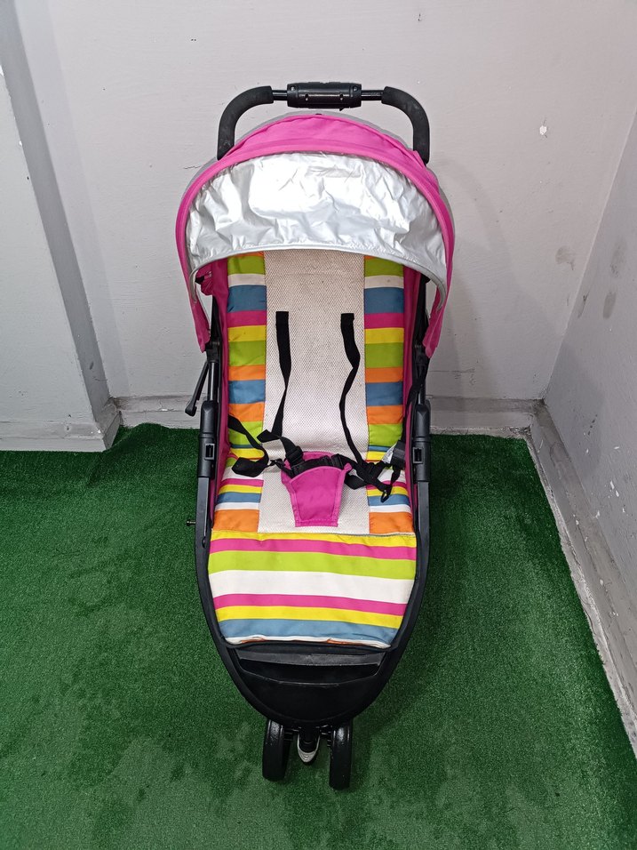 Pierre Cardin Pembe Bebek Arabası - Görsel 2