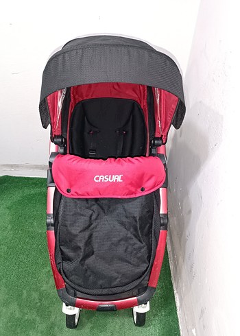 Siyah Bebek Arabası ve Taşıma Koltuğu Temiz Sağlamdır Kargo Var - Görsel 2