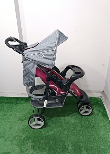 Gri Bebek Arabası Temiz Sağlamdır Kargo Var - Görsel 4