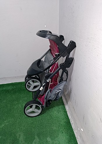 Gri Bebek Arabası Temiz Sağlamdır Kargo Var - Görsel 5