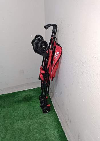 Kırmızı V.I.B. Bebek Arabası Temiz Sağlamdır Kargo Var - Görsel 4