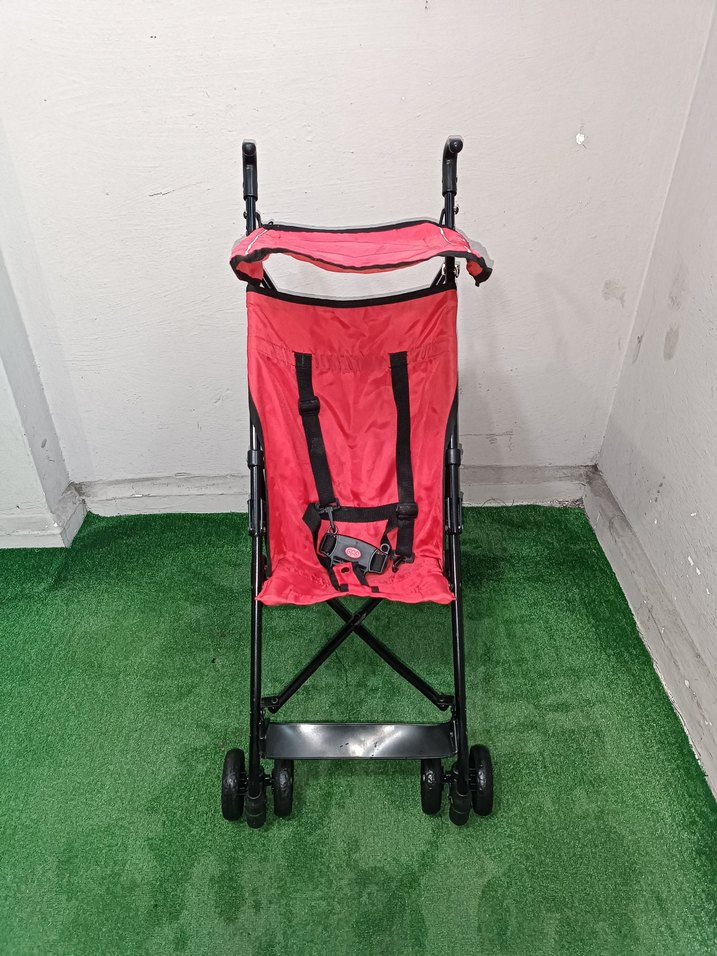 Kırmızı V.I.B. Bebek Arabası Temiz Sağlamdır Kargo Var - Görsel 2