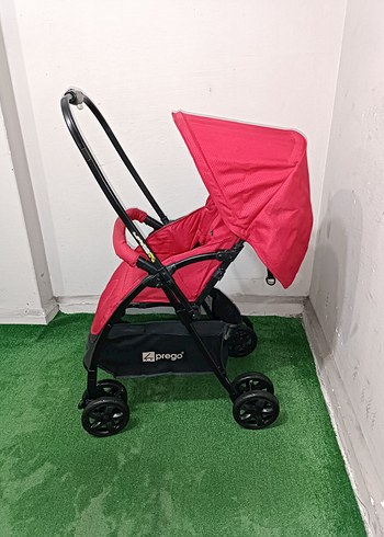 Zprego Kırmızı Bebek Arabası Temiz Sağlamdır Kargo Var - Görsel 4